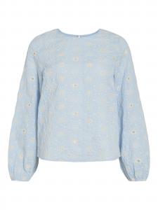 VILA Блузка 'VITina' в светло-голубом цвете