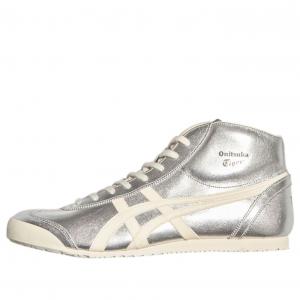 Кроссовки Onitsuka Tiger Mexico Mid Runner 'Silver Cream'