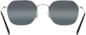 Солнцезащитные очки Ray-Ban унисекс Rb3694 Jim Square, Silver/Blue Mirrored Gradient Polarized