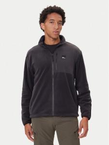 Флисовая куртка relaxed fit Sumetro Fz A64108 Jack Wolfskin, чёрный