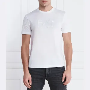 Футболка стандартного кроя Ea7, белый