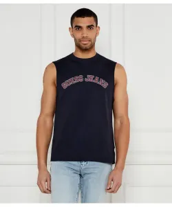 Майка Regular fit Guess Jeans, синий