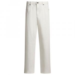 Современные джинсы в белом жестком дениме HUGO