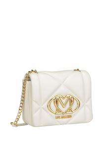 Сумка кросс-боди Love Moschino EMBOSSED, Ivory/Beige