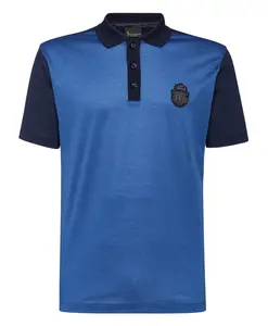 Футболка-Поло с эмблемой СС Billionaire, синий