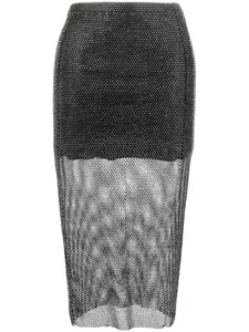 Юбка со стразами Santa Brands, черный