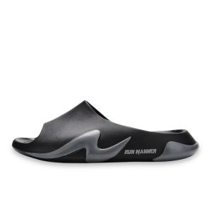 Сланцы EVA Unisex RUN MANNER, черные