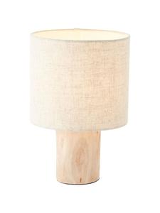 Настольная лампа Pia, диаметр 20 см, натуральная отделка Brilliant