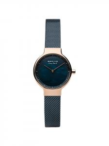 Bering Кварцевые часы 15527-367 синего цвета