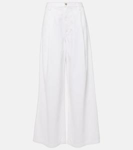 Джинсы Ellis с низкой посадкой и широкими штанинами Agolde, Milkshake