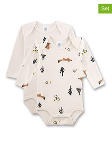 Sanetta Комплект из 2 боди кремового цвета