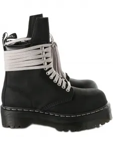Ботинки Quad Sole Steel Toe в стиле милитари Dr. Martens X Rick Owens, черный