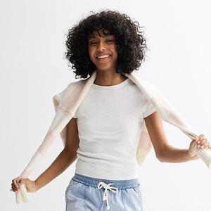 Детская футболка Juniors slim fit So, Coconut Heather