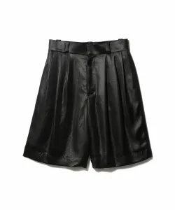 Атласные шорты ПОСТОЯННО Column, цвет Black