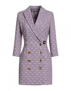 Мини-платье Elisabetta Franchi, лиловый