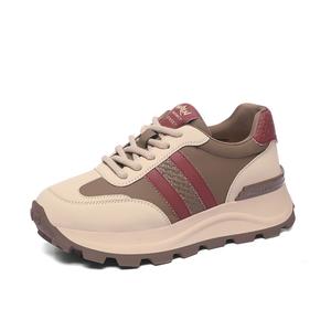 Низкие повседневные туфли женские Golden Silk Rabbit, Khaki