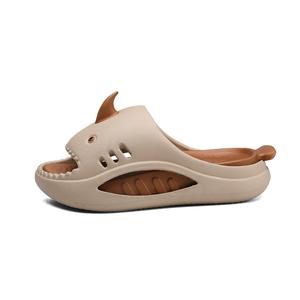 Детские тапочки для дома с рисунком из мультфильмов, нескользящие, износостойкие, дышащие FCMM, серый