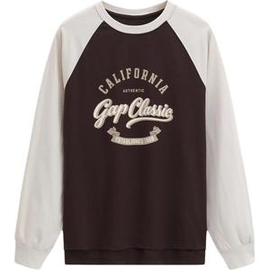 Футболка женская GAP, коричневый