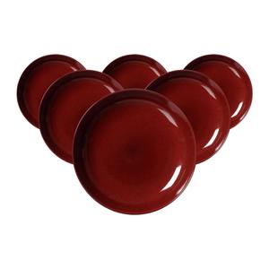 Суповые тарелки Gambia, красные, диаметр 14,5 см, набор из 6 штук Ritzenhoff Breker, красный