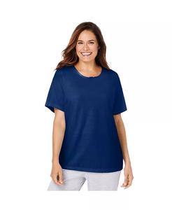 Футболка для сна больших размеров Dreams & Co., синий