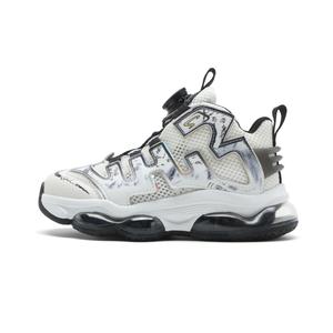 Дышащие легкие амортизирующие мид-топы детские повседневные кроссовки kids' Satchi, белый