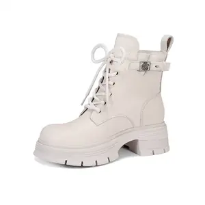 Ботинки Martin 5 см женские JESSICA SOPHIA, Beige