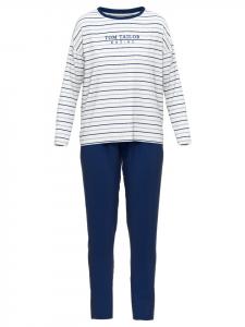 Tom Tailor Пижама Zaria в сине-средную полоску