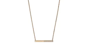 Chopard 18kt yellow gold Ice Cube Pure diamond necklace