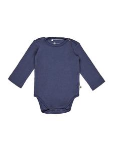 Sterntaler Боди из ребристого трикотажа с длинными рукавами, светло-голубого цвета