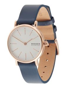 SKAGEN Аналоговые часы в темно-синем цвете