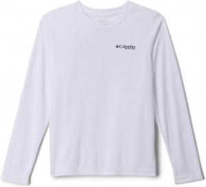 Columbia Boys Terminal Tackle PFG Fins and Stripes, White/Pfg Fins & Stripes Trout