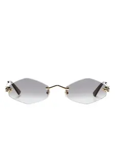 Солнцезащитные очки Tiger Head Cartier Eyewear, золотой