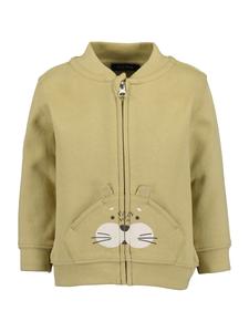 Толстовка с капюшоном на молнии BLUE SEVEN, оливковый