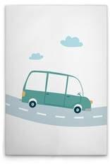 Картина на холсте A.S. Création Cars 3 цвет weissgrünblaugrau