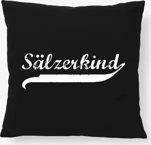 Подушка Hellweg Printing Company Sälzerkind Vintage Gift 40x40 см с наполнителем Black Cotton Sälzerkind Decor Hellweg Druckerei
