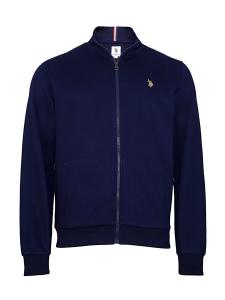 Толстовка с капюшоном на молнии U.S. POLO ASSN., темно-синий
