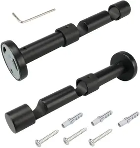 Опора Liedeco двойная, (1 шт.), для карнизов Ø 16 мм Ø 1,6 см, черный