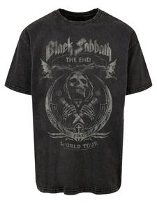 Рубашка F4NT4STIC черный Sabbath The End World Tour, черный