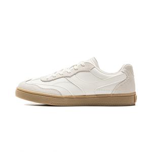 LINING Женские кроссовки Yunchuan Abrasion Resistance Balance Lightweight German Army с низким верхом, цвет Mist White