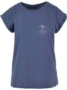 Brandit Футболка «Forvert Ladies Tee Mojave» синего цвета