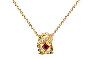 Pandora Золотое ожерелье для женщин