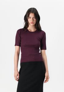 Джемпер Vero Moda VMSILJE O NECK CABLE PULLOVER, Winetasting/Bordeaux
