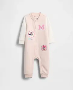 Набор для малыша из одной части в винтажном стиле, мягкий, от × Disney Baby Gap, розовый