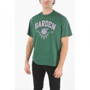 Футболка с круглым вырезом и логотипом JAMES HARDEN x NEIL BARRETT Neil Barrett, Green