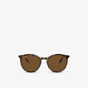 Солнцезащитные очки RB2204 в фантосовой оправе из ацетата Ray-Ban, коричневый