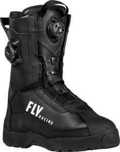 Ботинки Fly Racing Snow BOA Inversion (черные, размер 7), Black