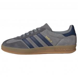 Adidas Gazelle Indoor 'Grey Night Indigo' Adidas Originals, светло-серый/темно-синий/темно-серый