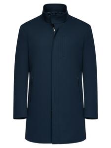 Пальто межсезонное Ombre, темно-синий