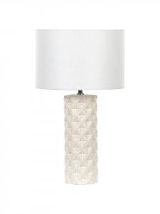Настольные лампы BALONNE бежево-белого цвета - (Ш) 28 x (В) 49 x (Д) 28 см
