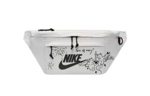 Nike Тканевый поясной рюкзак унисекс светло-серый, Twin Kittens